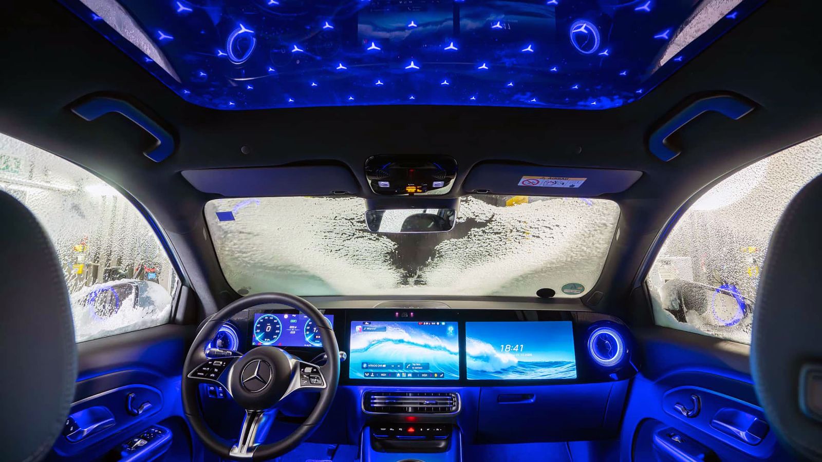 Mercedes-Benz GLB 2027 Interior Front Ambient Illumination Design