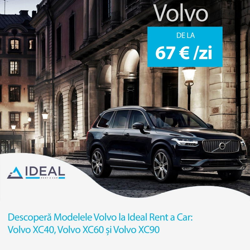 Modelele Volvo Disponibile pentru Închiriere la Ideal Închirieri Auto Cluj