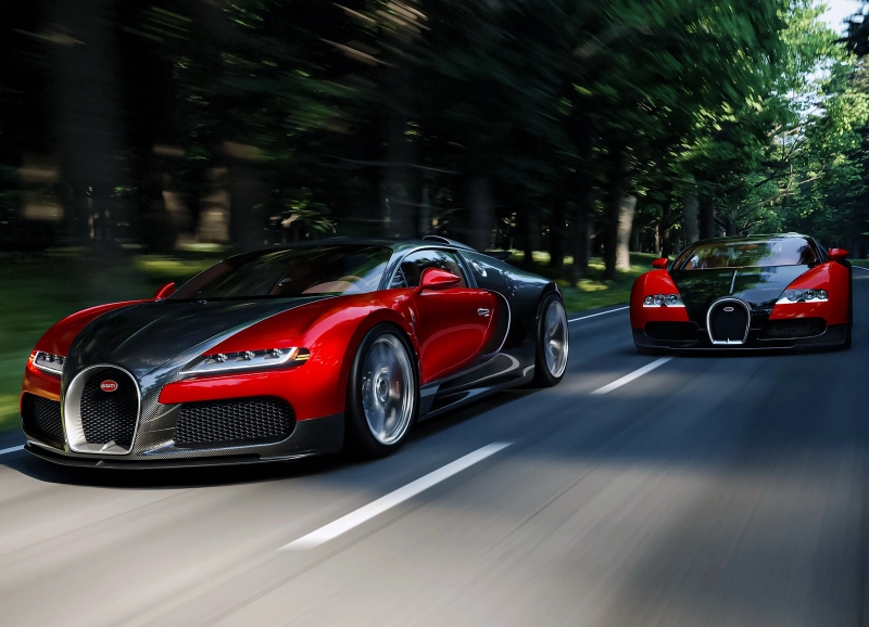 Homage to the Veyron: Bugatti presents the second project of the Programme Solitaire