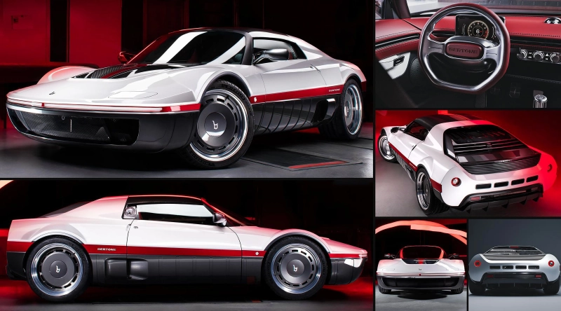 Bertone Runabout 2026: Classic Italian design, Toyota V6 engine and 500 horsepower
