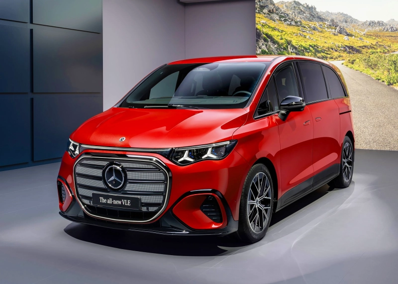 Mercedes-Benz a prezentat VLE: Succesorul electric al Clasei V promite o autonomie de 700 km