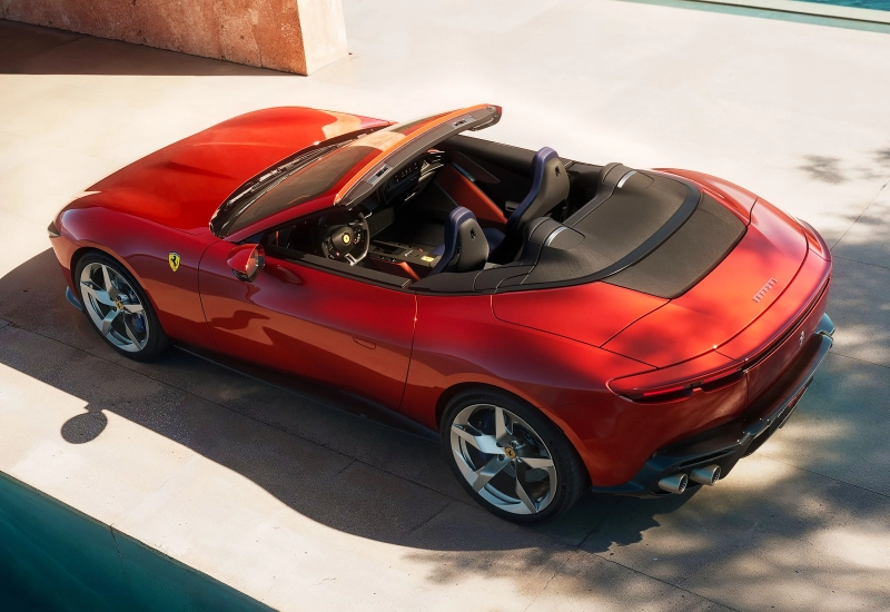 Ferrari lansează Amalfi Spider, decapotabila inspirată de coasta italiană