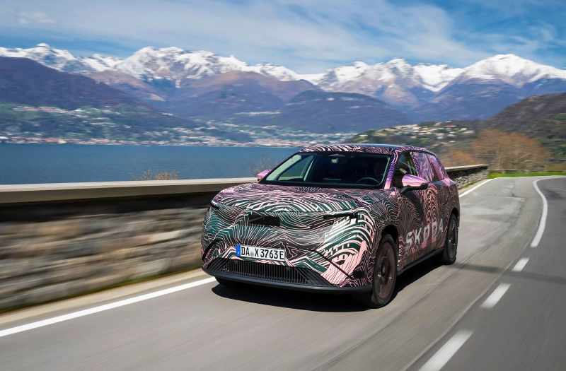 Noul SUV eletric Skoda Peaq: Primele imagini și date tehnice ale SUV-ului amiral