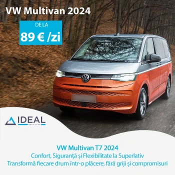 VW Multivan T7 2024 – Confort, Siguranță și Flexibilitate la Superlativ, Disponibil acum la Ideal închirieri auto Cluj!