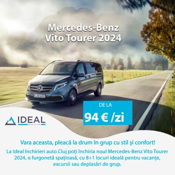 Mercedes-Benz Vito Tourer 2024: comfort, space and elegance for group holidays