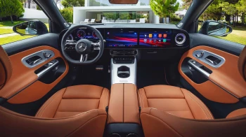 Mercedes-Benz reveals the interior of the new GLB: a combination of luxury and digitalization