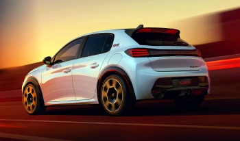 Peugeot a prezentat primele imagini oficiale cu versiunea de serie e-208 GTi: prețuri estimate în România
